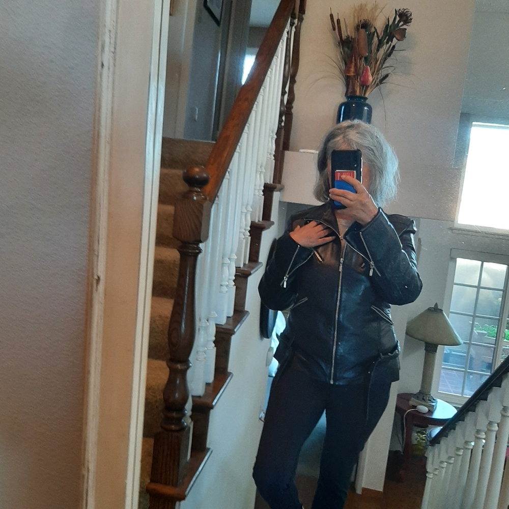 Women's Black Soft Leather Jacket